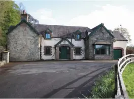  ??  ?? Millrace with its 2.8 acres would make an ideal small equestrian facility, Left, the country kitchen