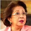  ??  ?? Ombudsman Conchita Carpio-Morales