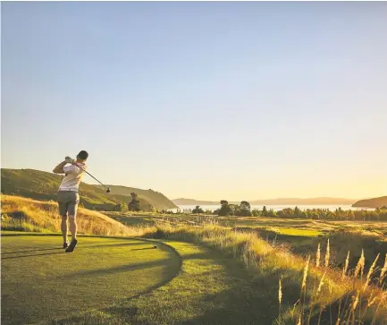  ??  ?? The Taupō region has nine golf courses, including two of the best in New Zealand.