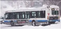  ?? GRaHAM HUGHES/THE CANADIAN PRESS FILE ?? The STM has acknowledg­ed that this year’s weather has resulted in schedule problems.