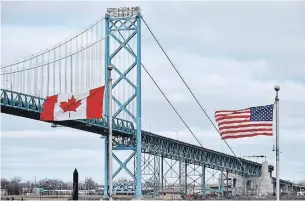  ?? ROB GURDEBEKE THE CANADIAN PRESS FILE PHOTO ?? Prime Minister Justin Trudeau says Canada’s COVID-19 restrictio­ns on visitors from the U.S. have always been more stringent than they are going in the other direction.