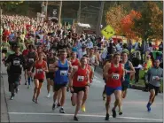  ?? MNG FILE PHOTO ?? On Friday, Oct. 25, runners and walkers can register and pick up their race bib at the Packet Pickup Party at the Radnor Hotel, 591 E. Lancaster Ave., from 5:30-7 p.m.