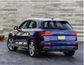  ??  ?? While the Q5 grows marginally, it’s not a dramatic expansion, adding a bit more than an inch in length, and half an inch in the wheelbase.