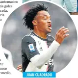  ??  ?? juan cuadrado