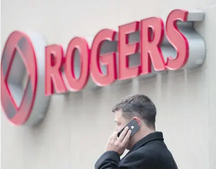  ?? DARREN CALABRESE/THE CANADIAN PRESS ?? Rogers is altering its management structure so the centralize­d brand unit now reports into the consumer, media or enterprise business units. The process that created the unit apparently contribute­d to strained relations with former CEO Guy Laurence.