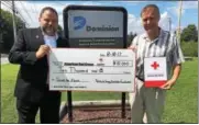  ?? SUBMITTED PHOTO ?? The Dominion Energy Charitable Foundation recently donated $10,000to the American Red Cross to support the work of the Eastern NewYork Region as a “Ready 365” partner.