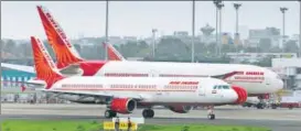  ?? BLOOMBERG ?? Industry experts say that the government might have to amend the terms of Air India’s sale