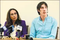  ?? KARL MONDON — STAFF ?? Former Google employee, James Damore, says he was punished for expressing political views that don’t align with the company.