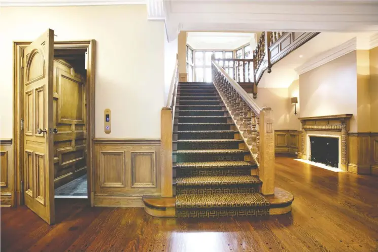  ?? Photos: Cambridge Elevator ?? While elevators were once reserved for highrise buildings or public accessibil­ity situations, they’ve now branched into residentia­l properties as well.