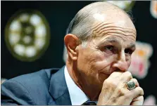  ?? File photo ?? The Hockey Hall of Fame announced Monday that they will induct Bruins Owner Jeremy Jacobs into the Hockey HOF Class of 2017. Jacobs was selected as part of the "Builder" category, which is defined by "coaching, managerial or executive ability, or...