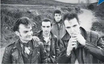  ?? ?? Mauricio Aznar, Víctor Jiménez, Mariano Ballestero­s y Miguel Mata, los Más birras, en 1987.