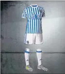  ?? FOTO: REAL SOCIEDAD ?? Equipación de la 17/18