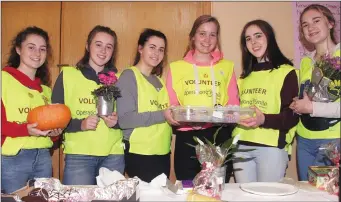  ??  ?? At the Bake Sale at St Michael’s Pastoral Centre in aid of Operation Smile were volunteers Sarah Whelan, Aine Doyle, Niamh Cousins, Jann Stephens, Emer O’Doherty, and Caoimhe Sherriff.