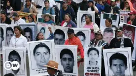  ??  ?? Protesters take to the streets in Mexico City for missing loved ones