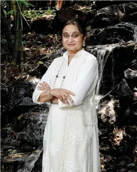  ?? AMLA RUIA Founder, Aakar Charitable Trust ?? WHY SHE MATTERS Thanks to her efforts, people grow two crops a year, rear cattle and access clean drinking water.