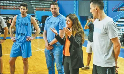  ?? FOTOS CEDOC PERFIL ?? PIONERA. Inés Arrondo es la primera mujer que preside la Secretaría de Deportes y el Enard.