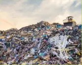  ??  ?? Ungefär 2,1 miljarder ton avfall kastas varje år.