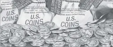  ??  ?? These are the Vault Bags loaded with rarely seen Indian Head coins that everyone is rushing to get for just $59. That’s because everyone who beats the 48-hour deadline to claim four bags is getting free shipping and free handling.
