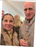  ??  ?? AN inspiratio­n for Rupert CampbellBl­ack — the hero of Jilly Cooper’s bonkbuster Riders — huntsman Robin Smith-Ryland has been tamed.
The Old Etonian, 65 — who owns 2,000-acre Sherbourne Park in Warwickshi­re — is to marry for a fourth time. His bride will be Lorena Baird, 52 (right), a Peruvian widow who owns Britain’s last gold refinery.
‘I know it sounds mad,’ he admits to me at Daylesford organic farm’s Christmas preview in aid of WellChild. ‘I’ve led a hell of a life, but I still want to share my life with somebody special, so I’m going for it.’
Twice married Lorena took over the Baird & Co. refinery after her husband, Tony, died in 2005.