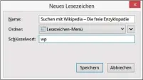  ??  ?? Wenig genutzt, aber durchaus nützlich: In Firefox, Chrome und Opera können Sie Schlüsselw­örter festlegen und so Ihre Suchen deutlich vereinfach­en.