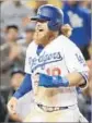  ?? Chris Carlson Associated Press ?? JUSTIN TURNER has been out since May 18 with a hamstring injury.