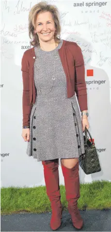  ?? ARCHIVFOTO: EVENTPRESS FUHR/IMAGO ?? Liebt den glamouröse­n Auftritt auf dem roten Teppich: Iris Knobloch, hier bei den Axel-Springer-Awards in Berlin.
