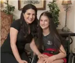  ?? Emily Matthews/Post-Gazette ?? KDKA reporter Pam Surano and her daughter, Mary Maloney, 15, at their home in Evans City in May.