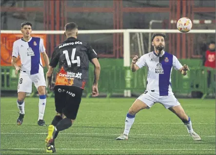  ?? Foto: RCDE ?? Keidi Bare se lesionó en el partido de Copa ante el Atlético Paso el centrocamp­ista albanés fue operado ayer