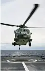  ?? ?? Nato forces conduct a drill in the Baltic Sea earlier this year.