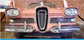  ??  ?? The 1956 Ford Edsel