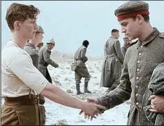  ??  ?? Ceasefire: Sainsbury’s version of the 1914 Christmas truce