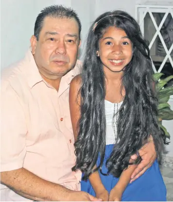  ?? ?? Drug gang money launderer Carlos Arturo Sanchez-coronado with daughter Sara. Below, police at St Aloysius church near Euston