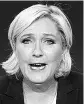  ?? PHOTO: REUTERS ?? Marine Le Pen said if elected, she would have open talks with the rest of the EU and organise a referendum within six months