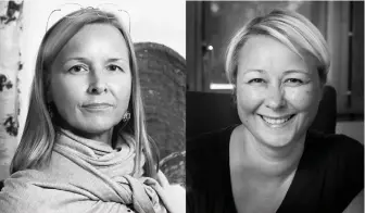  ??  ?? ENGASJERT: Søstrene Eva Dagny Johansen og Carola Kleemann fra Alta har fordypet seg i samiske temaer. (Foto: Freddy Ludvik Larsen)