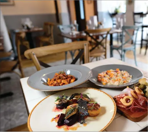  ?? PHOTOGRAPH: JAMIE SIMPSON ?? Rossini offers Italian dishes with a regional Apulian twist and a few streetfood favourites
