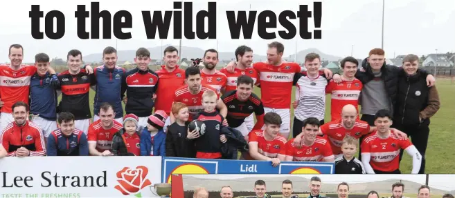  ??  ?? LEFT: The victorious Dingle team who beat An Ghaeltacht in the Dermot Early Senior Men’s Cup at the Lidl Comórtas Peile Páidi Ó Sé football tournament that took place in the Dingle Peninsula last weekend.