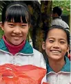  ??  ?? Blue Dragon helps rural Vietnamese children from poor families stay in school. Proceeds from next weekend’s Blue Dragon Book Fair in Wellington will help continue its work in Hanoi.