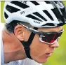  ??  ?? Chris Froome