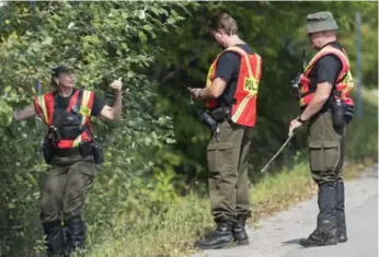  ?? GRAHAM HUGHES/THE CANADIAN PRESS ?? Quebec police confirmed a woman found dead in Montreal was the mother of a boy who disappeare­d Thursday.