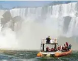  ??  ?? Iguazu Falls.