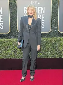  ?? EFE ?? Laura Dern. De las excepcione­s en la red carpet.