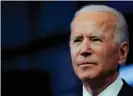  ?? Photograph: Mike Segar/Reuters ?? Joe Biden expressed concern the US was not doing enough to deter cyberattac­ks in the first place.