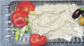  ?? DEB LINDSEY FOR THE WASHINGTON POST ?? Classic Baba Ghanouj. The dip is typically served with hummus, tabbouleh, fattoush and other small dishes as part of a mezze selection. But for an easy weeknight dinner, it can stand alone as a starter.