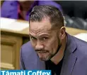  ??  ?? Because mataora is a tapu or sacred practice which demands respect, nothing with a mataora should be stood on or kicked, MP Ta¯ mati Coffey said.