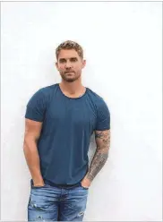  ??  ?? Brett Young is one of Friday’s performers at Country Concert.