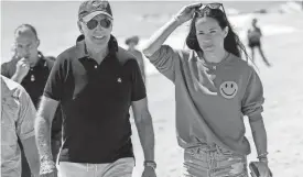  ?? MANUEL BALCE CENETA/AP FILE ?? President Joe Biden and daughter Ashley walk in Rehoboth Beach, Del., in 2022. A diary Ashley Biden left at a friend’s house is at the center of an investigat­ion and a court fight over a trove of documents.