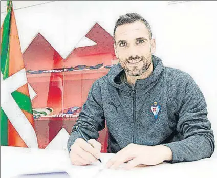  ?? FOTO: SD EIBAR ?? Comprometi­do Anaitz Arbilla seguirá ligado al Eibar durante las próximas tres temporadas