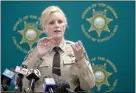  ?? ANDA CHU — STAFF ARCHIVES ?? Former Santa Clara County Sheriff Laurie Smith gave preferenti­al treatment to campaign contributo­rs in doling out concealed weapons permits.
