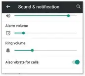  ??  ?? Change your Android phone’s email notificati­on sound via your settings