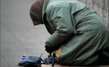  ??  ?? Gardai say begging will not be tolerated on the streets of Drogheda.